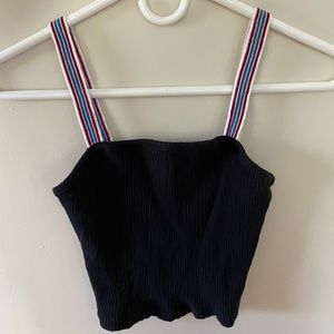Black Pacsun Cropped Tank